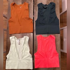 Urban Outfitters Out From Under Hailey Seamless Plunge Bra Top,  size Medium